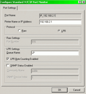 free virtual pc port settings